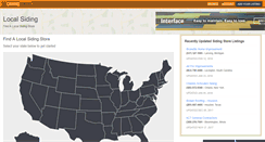 Desktop Screenshot of localsiding.com