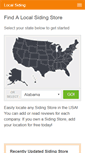 Mobile Screenshot of localsiding.com